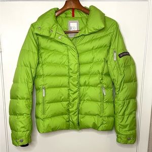 Ski Jacket green Bogner Fire + Ice Ski Jacket in Lime M Down Puffer